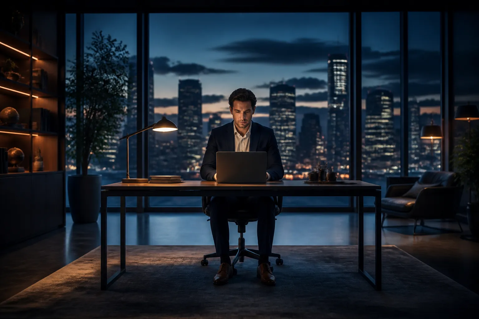 Entrepreneur building their global business with Novrix Media
